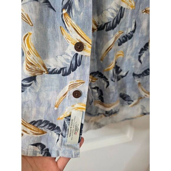 Rodd & Gunn Boddytown Sports Fit Shirt, Linen XL $168 - Picture 5 of 9